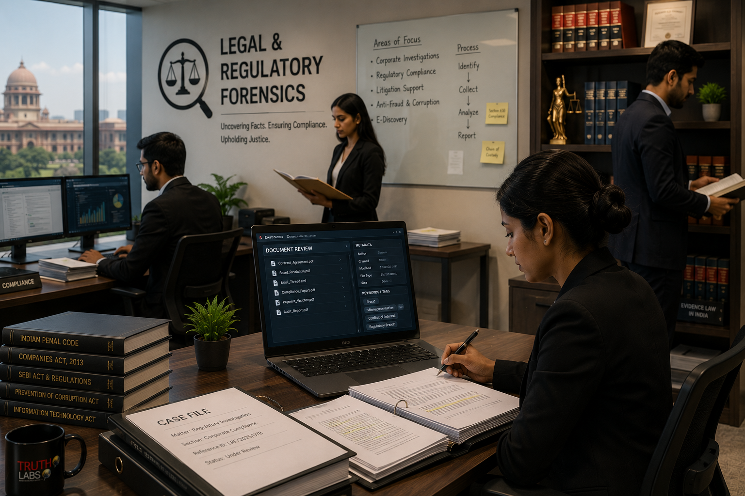 Legal and regulatory forensic services
